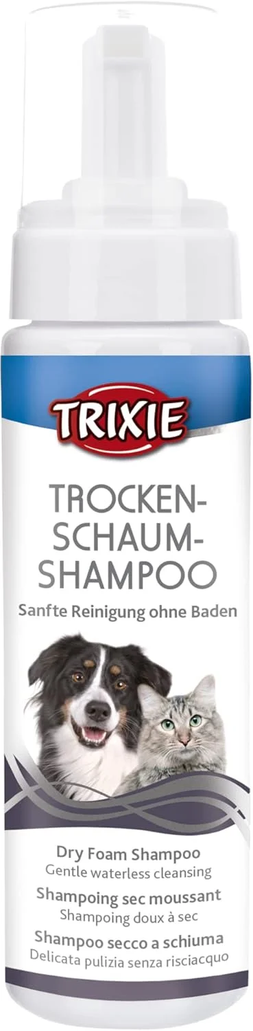 شامپو فوم خشک تریکسی برای سگ و گربه 230 میلی لیتر