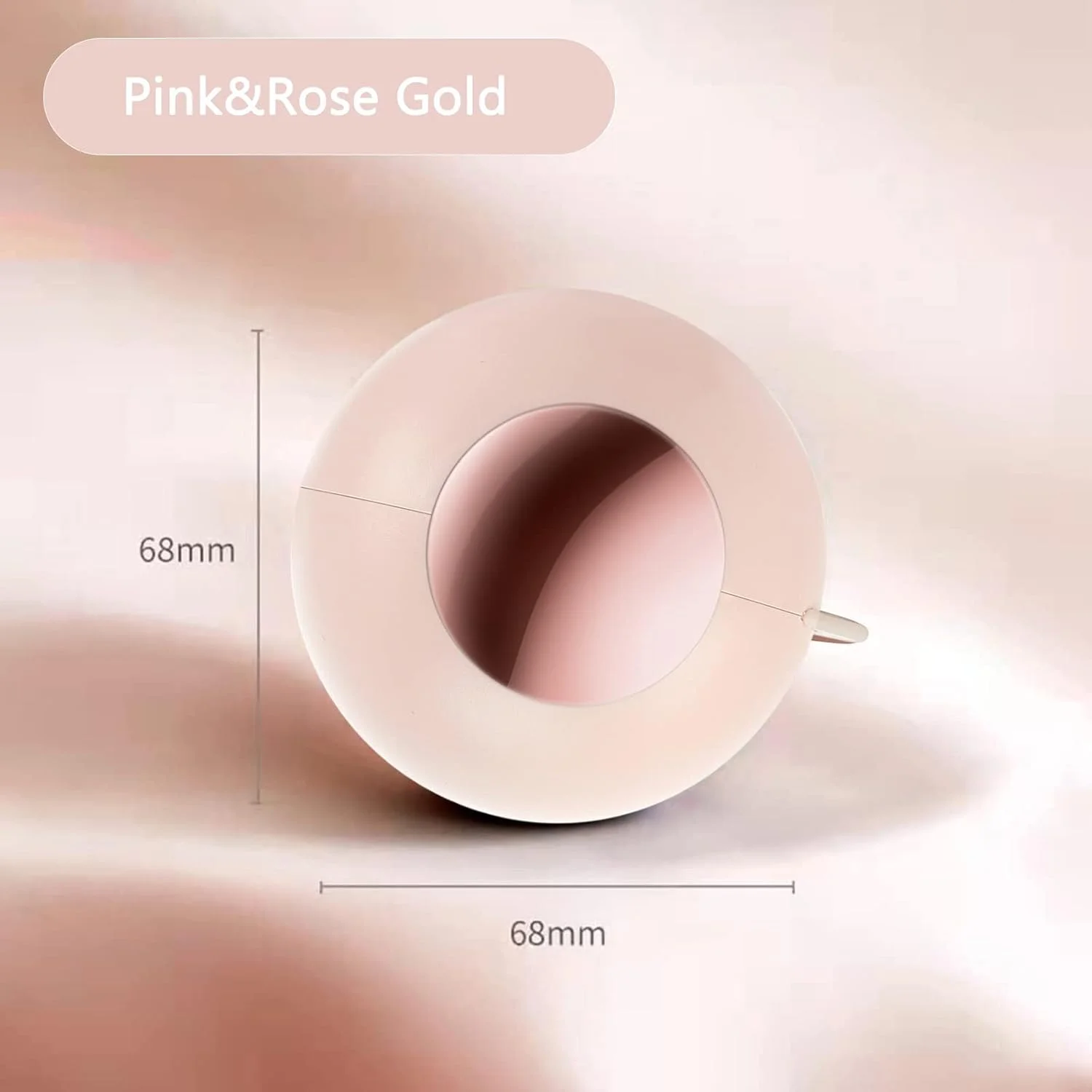 غلتک پرزگیر ژله ای قابل شستشو و استفاده مجدد Tecogue برای موی حیوانات خانگی، موبر قابل حمل سگ و گربه برای لباس، خشکشویی، تمیز کننده چسبناک، گرد و غبار و کرک برای مسافرت و مصارف خانگی (صورتی)