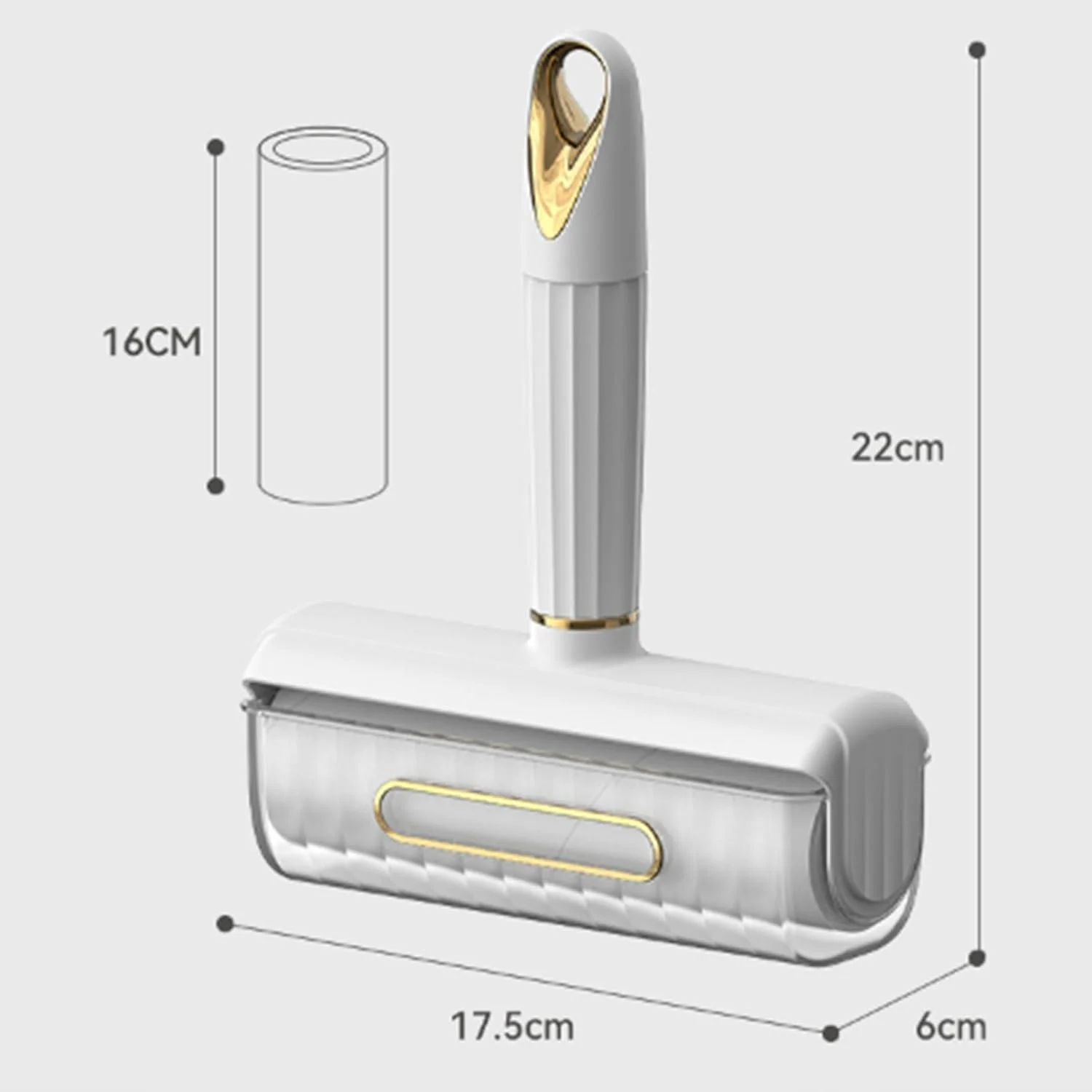 برس جمع کننده موی حیوانات خانگی تزویق، استیکر لوکس جدید، برس لباس رولی خانگی، دابر بزرگ، جمع کننده موی سگ و گربه، مناسب مبل، لوازم منزل، فرش، لباس، رختخواب، ابزار حذف موی حیوانات خانگی، سفید