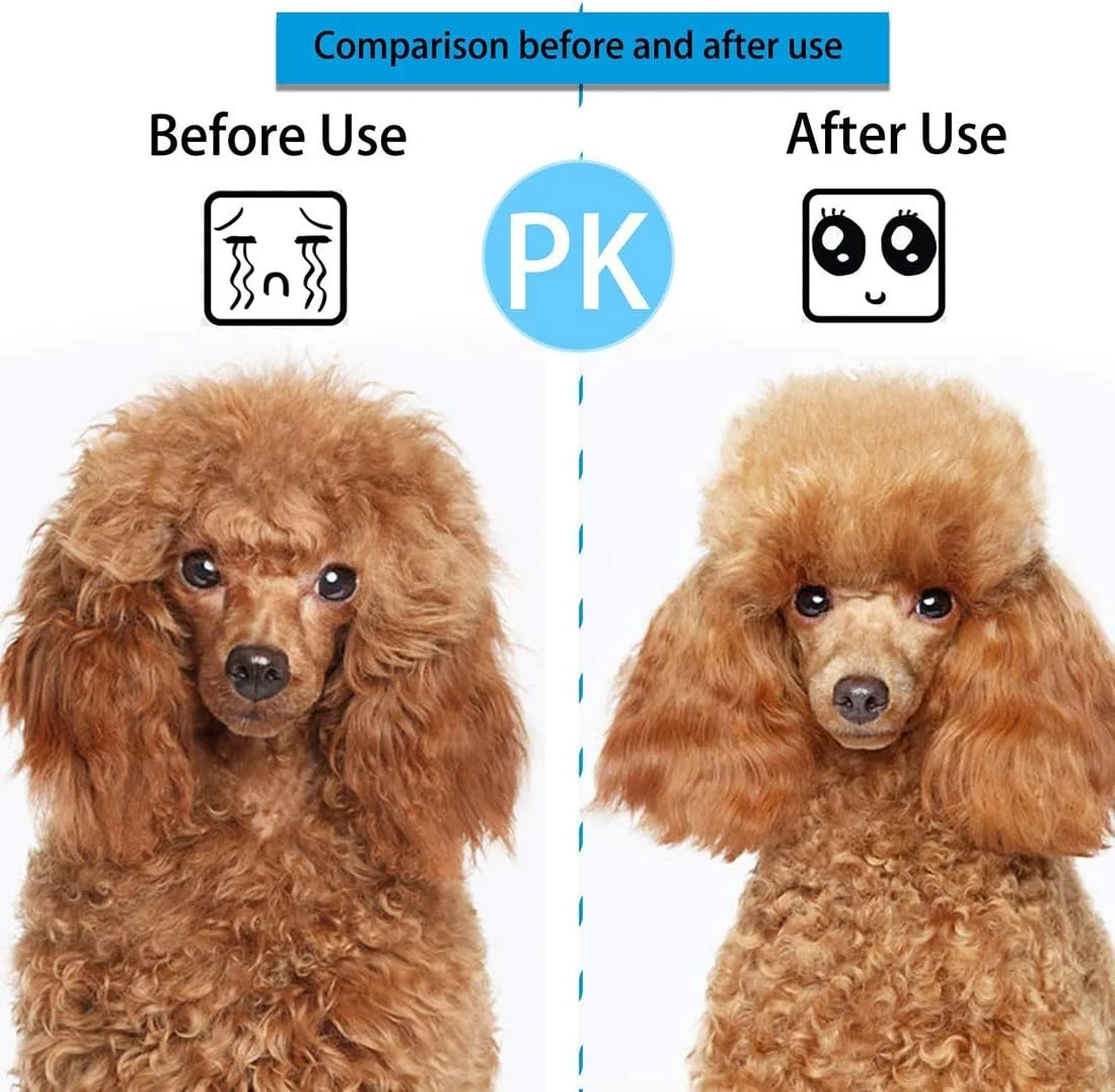 شانه لوازم حیوانات خانگی برای سگ ها، شانه گربه برای نظافت موی حیوانات خانگی، برس ابزار ریزش موی سگ، محصولات برس برای حیوانات، برس لغزنده خود تمیز شونده برای سگ ها و گربه ها