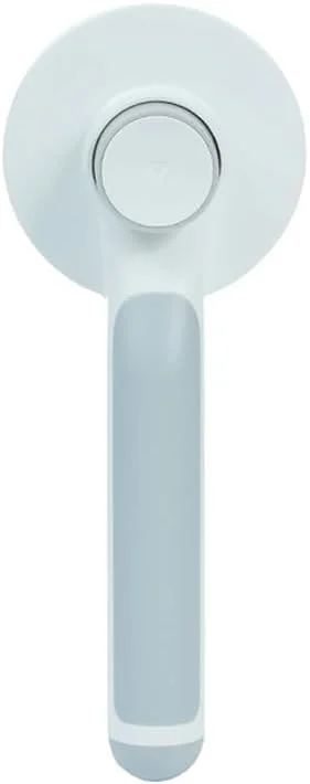 برس نرم ریزش موی حیوانات خانگی از جنس استیل ضد زنگ، ابزار نظافت ملایم لایه زیرین مو برای گربه ها و سگ ها، از بین برنده موهای شل و گره خورده با دکمه خود تمیز شونده، ایده آل برای حیوانات خانگی با موهای کوتاه و بلند، خاکستری