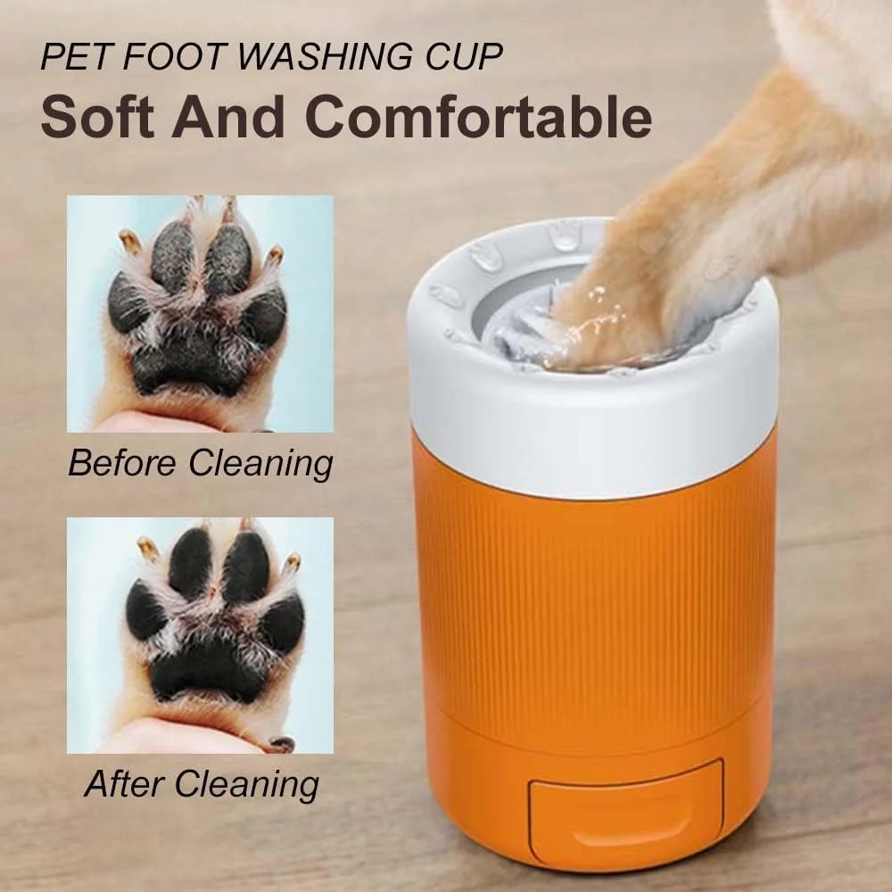 دستگاه تمیز کننده خودکار پنجه سگ X spring، فنجان شستشوی پای سگ بدون دخالت دست با طراحی تمیز کننده عمیق، ایده آل برای استفاده در داخل و خارج از خانه پس از پیاده روی