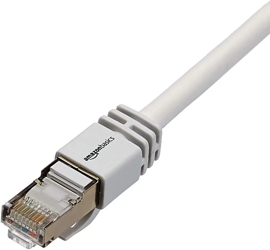 کابل شبکه اینترنت پچ آمازون بیسیکس Cat 7 گیگابیتی پرسرعت، 10 گیگابیت بر ثانیه، 600 مگاهرتز - سفید، 0.3 متر، بسته 5 عددی کابل شبکه اینترنت پچ آمازون بیسیکس Cat 7 گیگابیتی پرسرعت، 10 گیگابیت بر ثانیه، 600 مگاهرتز - سفید، 0.3 متر، بسته 5 عددی