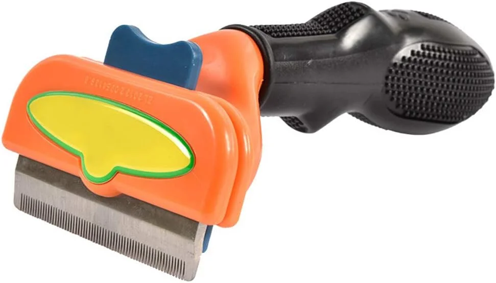 برس موی حیوانات خانگی SKEIDO، شانه موبر، چنگک ریزش مو، ابزار نظافت خز، شانه موبر برای سگ ها و گربه ها