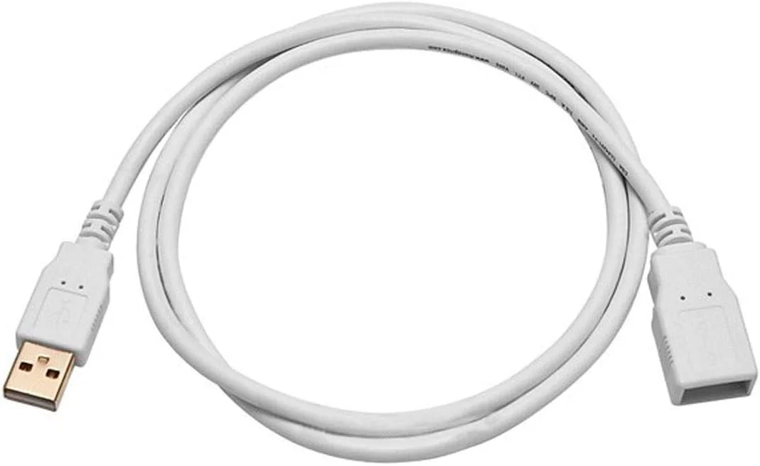 کابل افزایش طول USB 2.0 نوع A نر به A ماده مونوپرایس به طول 3 فوت (روکش طلا)، سفید (108605) کابل افزایش طول USB 2.0 نوع A نر به A ماده مونوپرایس به طول 3 فوت (روکش طلا)، سفید (108605)