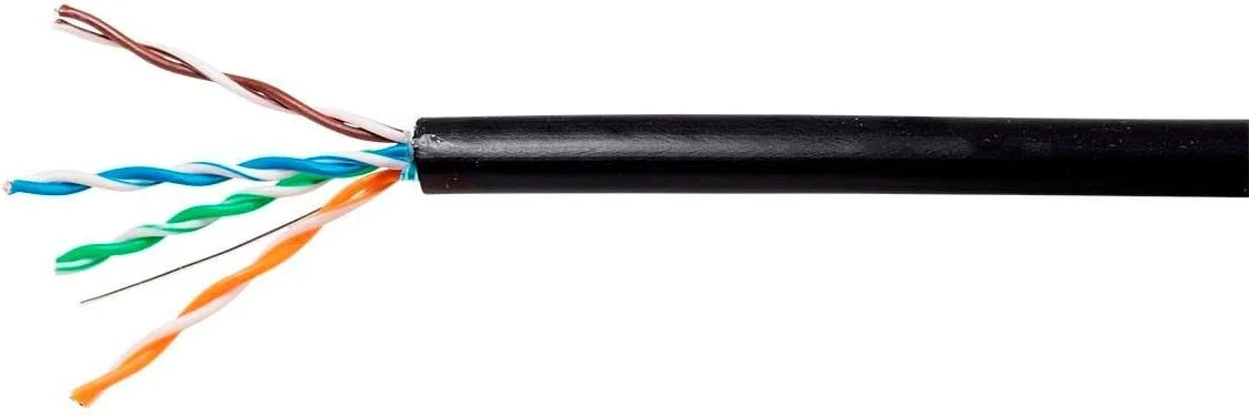 کابل شبکه اترنت Cat5e مونوپرایس - سیم اینترنت شبکه - جامد، 350 مگاهرتز، UTP، سیم مسی خالص، مناسب فضای باز، 24AWG، بدون لوگو، 305 متر، مشکی کابل شبکه اترنت Cat5e مونوپرایس - سیم اینترنت شبکه - جامد، 350 مگاهرتز، UTP، سیم مسی خالص، مناسب فضای باز، 24AWG، بدون لوگو، 305 متر، مشکی