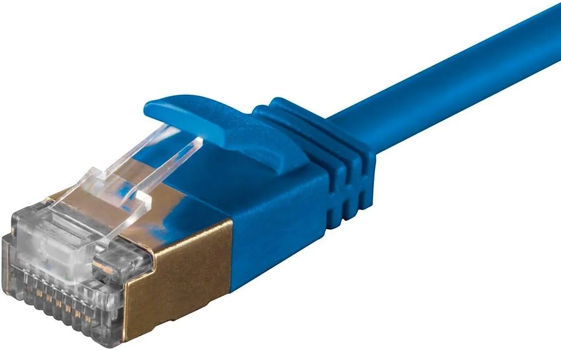 کابل شبکه اترنت Monoprice SlimRun Cat6A - کابل اینترنت شبکه - RJ45، رشته ای، STP، سیم مسی خالص، 36AWG، 15 متر، آبی کابل شبکه اترنت Monoprice SlimRun Cat6A - کابل اینترنت شبکه - RJ45، رشته ای، STP، سیم مسی خالص، 36AWG، 15 متر، آبی