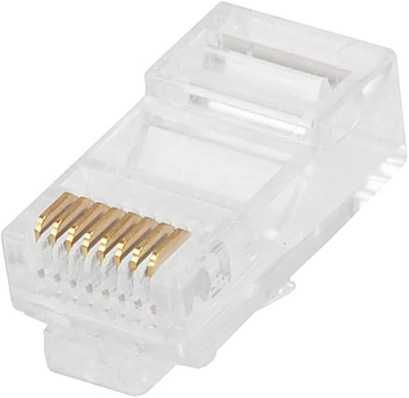کانکتور RJ-45 مدل 8P8C برای کابل تخت رشته ای 50 عددی Monoprice (107322) کانکتور RJ-45 مدل 8P8C برای کابل تخت رشته ای 50 عددی Monoprice (107322)