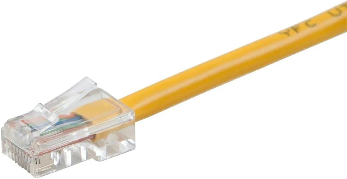 کابل شبکه اترنت Cat6 مونوپرایس 113266 Zeroboot - سیم اینترنت شبکه - RJ45، رشته ای، 550 مگاهرتز، UTP، سیم مسی خالص، 24AWG، 2.1 متر، زرد کابل شبکه اترنت Cat6 مونوپرایس 113266 Zeroboot - سیم اینترنت شبکه - RJ45، رشته ای، 550 مگاهرتز، UTP، سیم مسی خالص، 24AWG، 2.1 متر، زرد