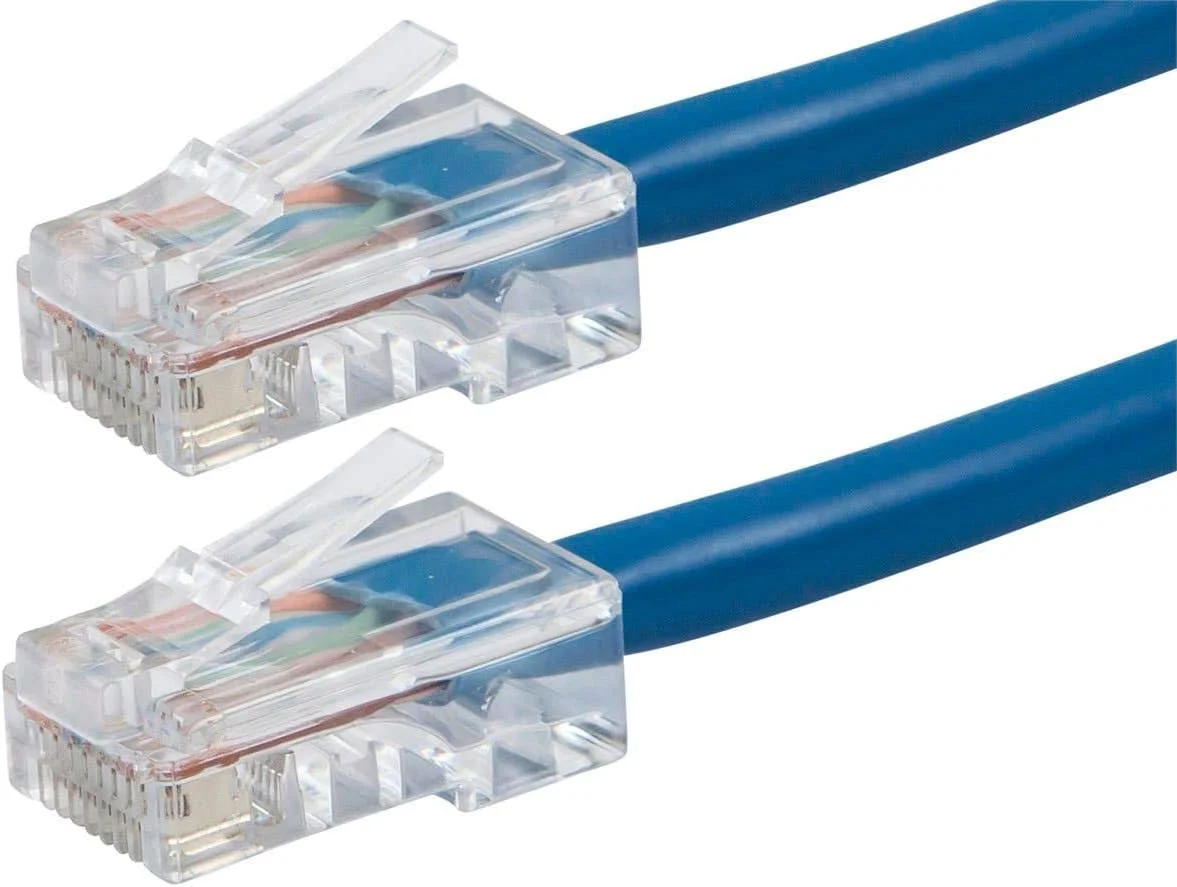کابل شبکه اترنت Cat5e مونوپرایس 113140 Zeroboot - کابل اینترنت شبکه - RJ45، رشته ای، 350 مگاهرتز، UTP، سیم مسی خالص، 24AWG، 4.5 متر، آبی