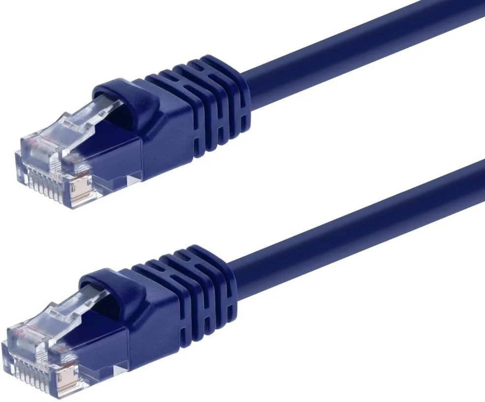 کابل شبکه اترنت Cat6 UTP مسی 24AWG مونوپرایس 10 فوت 550 مگاهرتز - بنفش