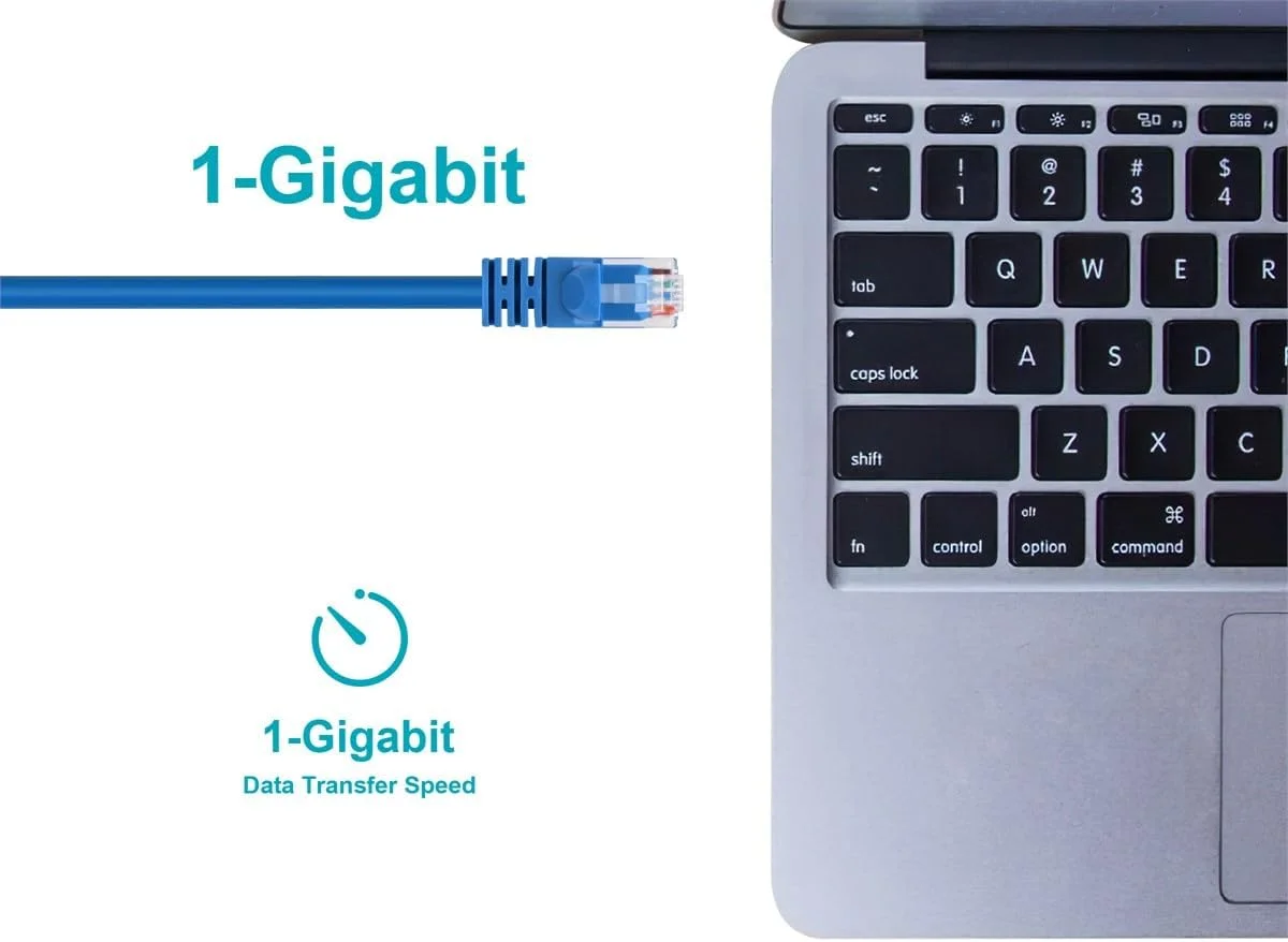 کابل شبکه اترنت Cat5e UTP مسی بدون روکش Monoprice با طول 0.3 متر و گیج 24AWG و پهنای باند 350 مگاهرتز - آبی کابل شبکه اترنت Cat5e UTP مسی بدون روکش Monoprice با طول 0.3 متر و گیج 24AWG و پهنای باند 350 مگاهرتز - آبی