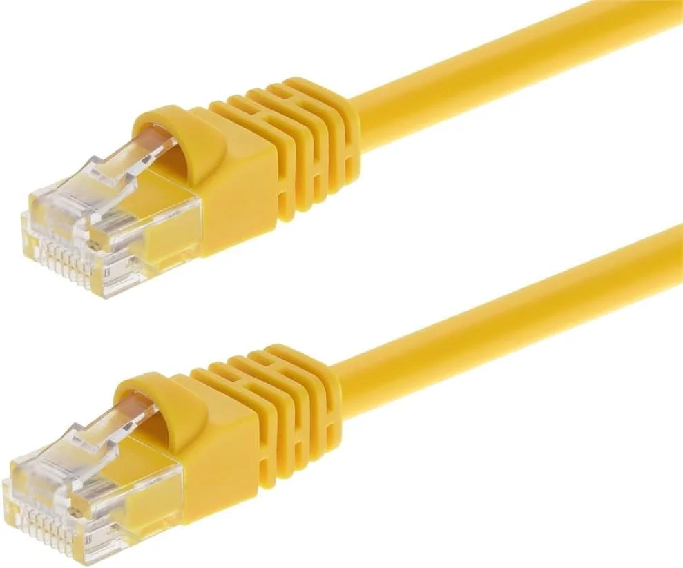 کابل شبکه اترنت Cat6 24AWG با مس خالص مونوپرایس، طول 30 سانتی متر