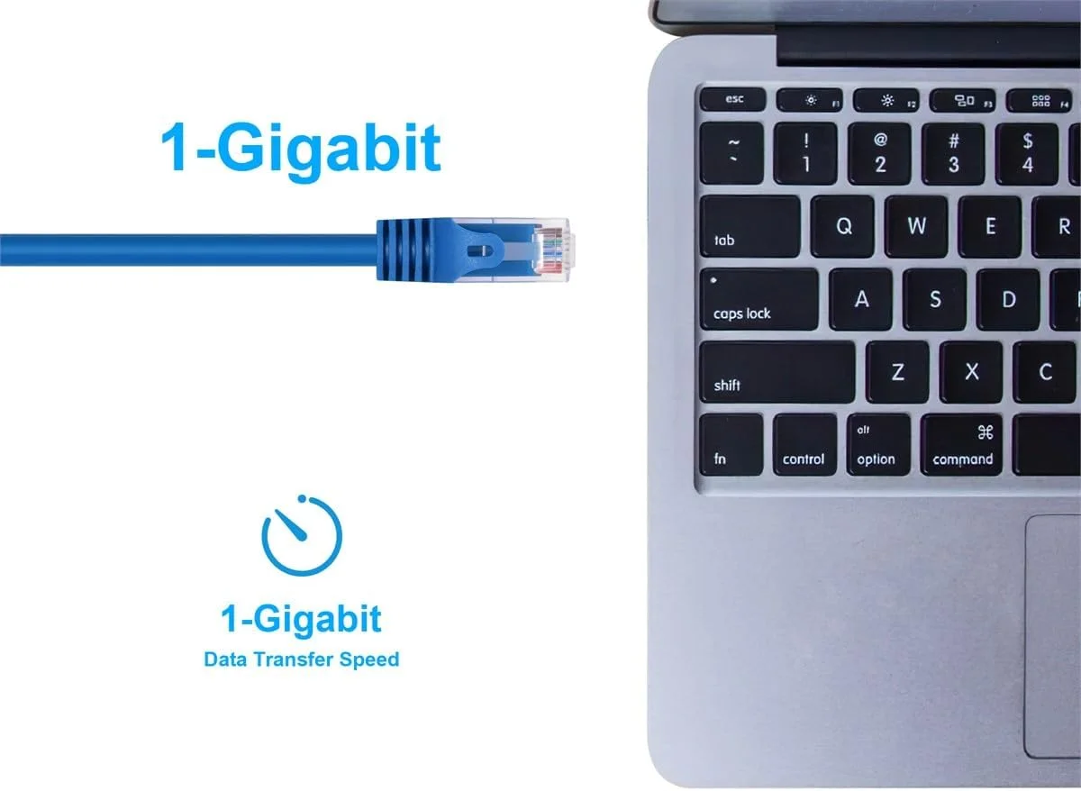 کابل شبکه پچ Cat5e اترنت Monoprice Flexboot - کابل اینترنت شبکه - RJ45، رشته ای، 350 مگاهرتز، UTP، سیم مسی خالص، 24AWG، 0.3 متر، آبی کابل شبکه پچ Cat5e اترنت Monoprice Flexboot - کابل اینترنت شبکه - RJ45، رشته ای، 350 مگاهرتز، UTP، سیم مسی خالص، 24AWG، 0.3 متر، آبی