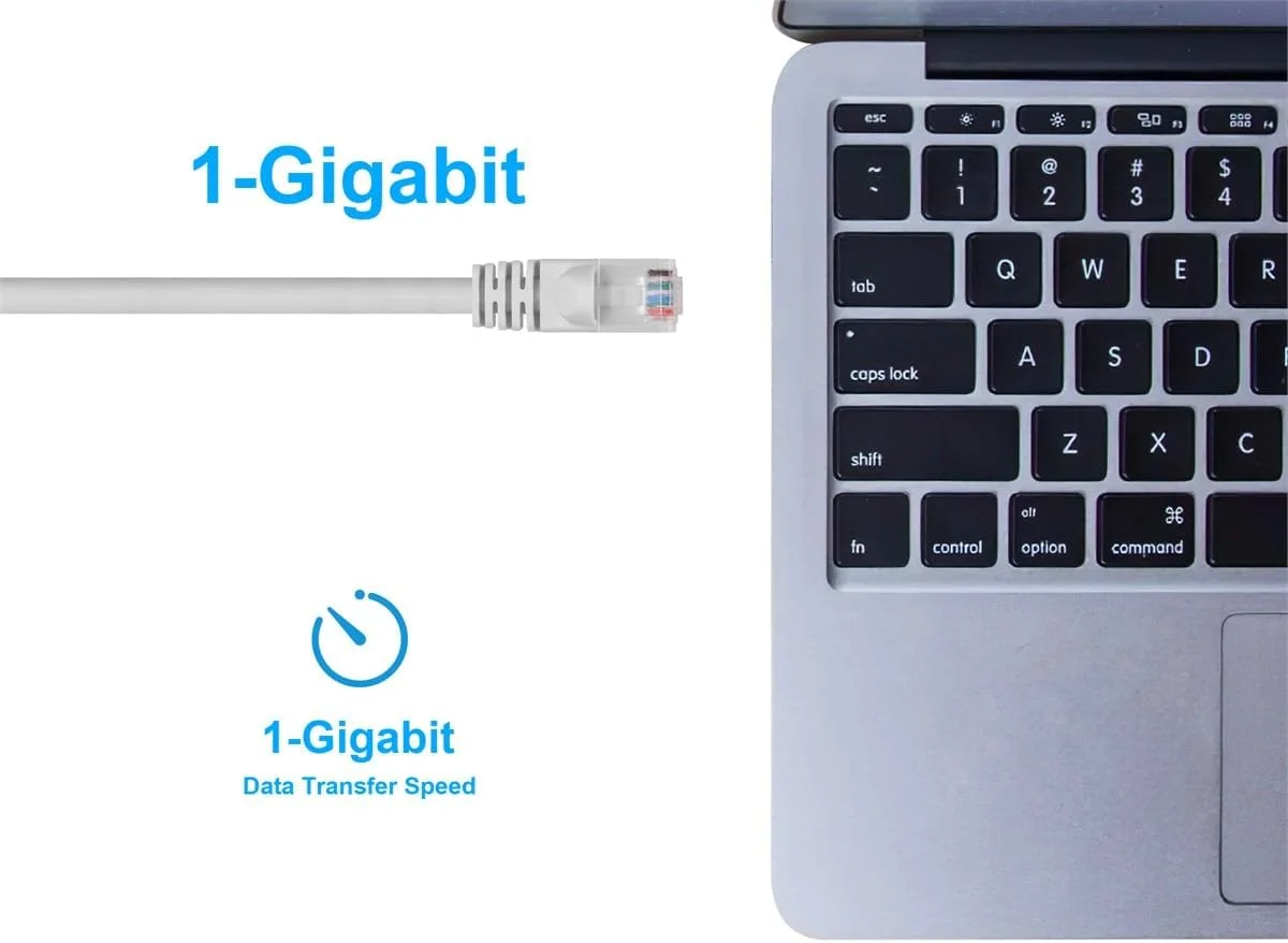 کابل شبکه اترنت Cat6 550MHz UTP مسی بدون روکش Monoprice به طول 1 فوت و گیج 24AWG - سفید کابل شبکه اترنت Cat6 550MHz UTP مسی بدون روکش Monoprice به طول 1 فوت و گیج 24AWG - سفید