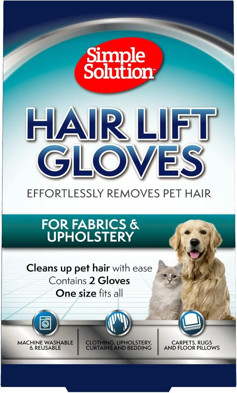دستکش رفع موی حیوانات خانگی با راه حل ساده