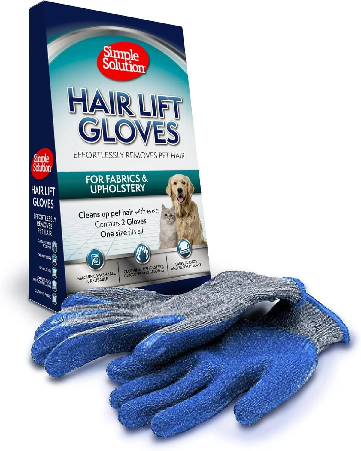 دستکش رفع موی حیوانات خانگی با راه حل ساده