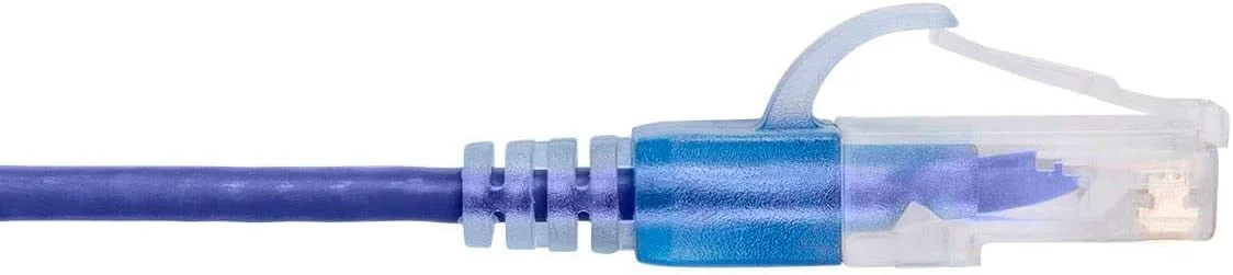 کابل شبکه باریک Monoprice SlimRun Cat6A - کابل اینترنت شبکه - RJ45، رشته ای، UTP، سیم مسی خالص، 30AWG، 0.5 فوت، بنفش، بسته 10 عددی کابل شبکه باریک Monoprice SlimRun Cat6A - کابل اینترنت شبکه - RJ45، رشته ای، UTP، سیم مسی خالص، 30AWG، 0.5 فوت، بنفش، بسته 10 عددی