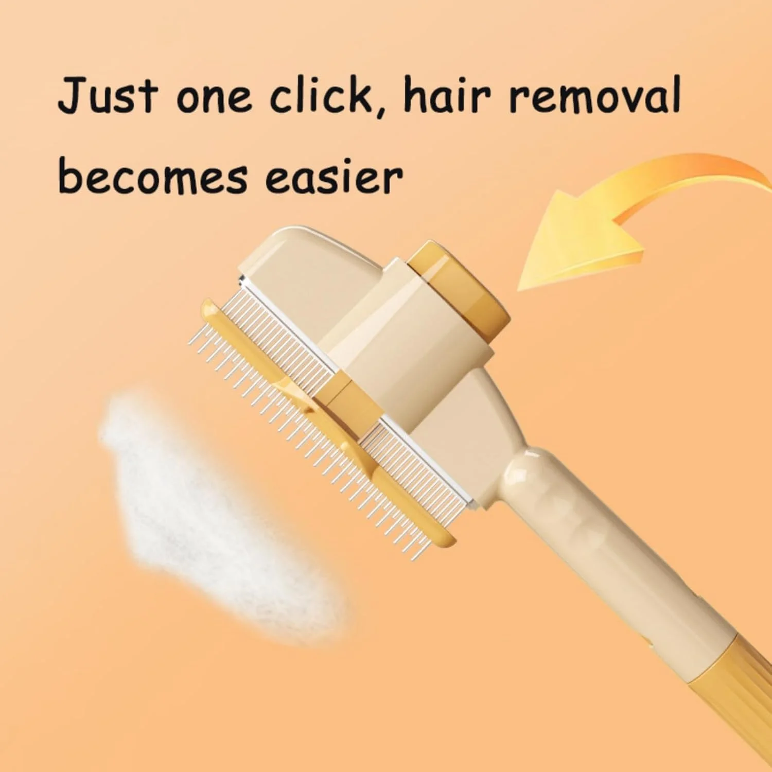 برس نظافت حیوانات خانگی خود تمیز شونده، برس موبر حیوانات خانگی، برس نظافت جدید 2025 برای گربه و سگ، برس گربه جدید با دکمه رهاسازی (میکس 2 عددی)