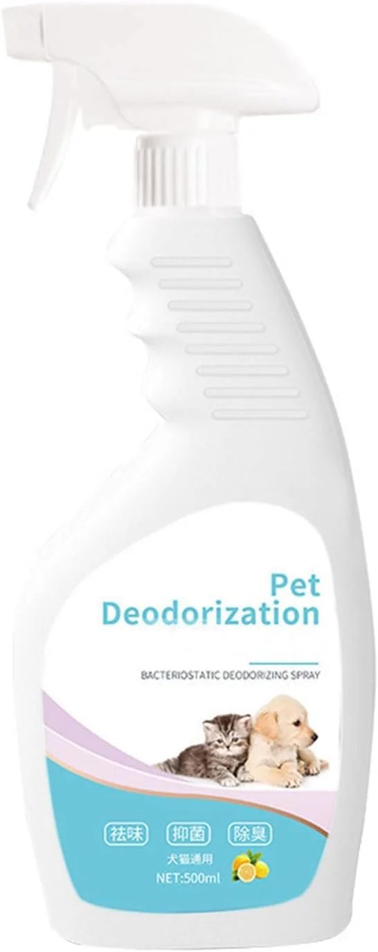 از بین برنده بوی حیوانات خانگی 500 میلی لیتری، از بین بردن بوهای نامطبوع از کف خانه و محل کار و فضای مناسب حیوانات خانگی با استفاده آسان از اسپری خوشبو کننده سگ، اسپری خوشبو کننده سگ برای سگ های بدبو، پودر خوشبو کننده سگ