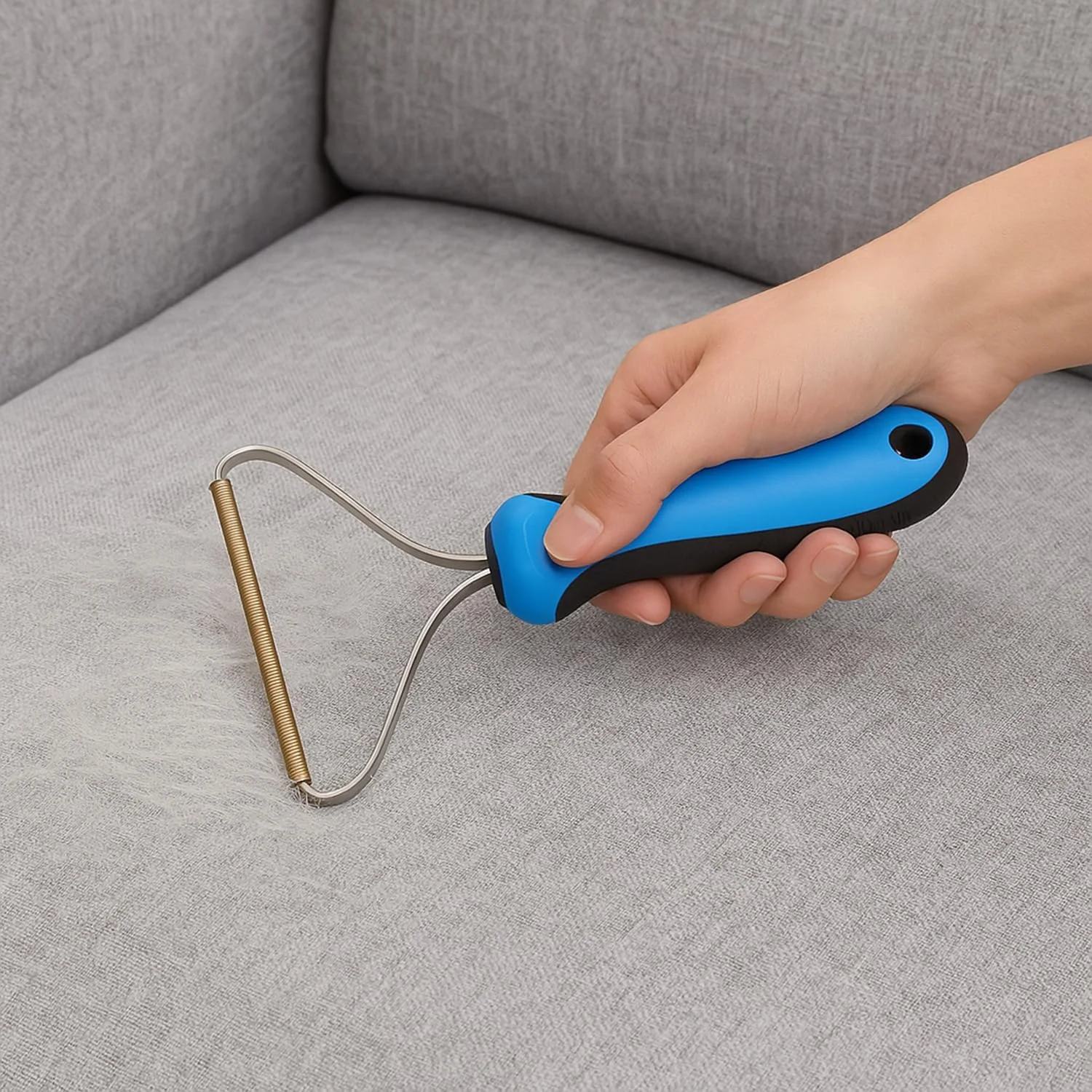 ابزار حذف موی حیوانات خانگی، موبر سگ، برس فرش آبی، موبر ایده آل برای موهای سگ و گربه روی زیراندازهای ماشین، مبل، تخت حیوانات خانگی، فرش