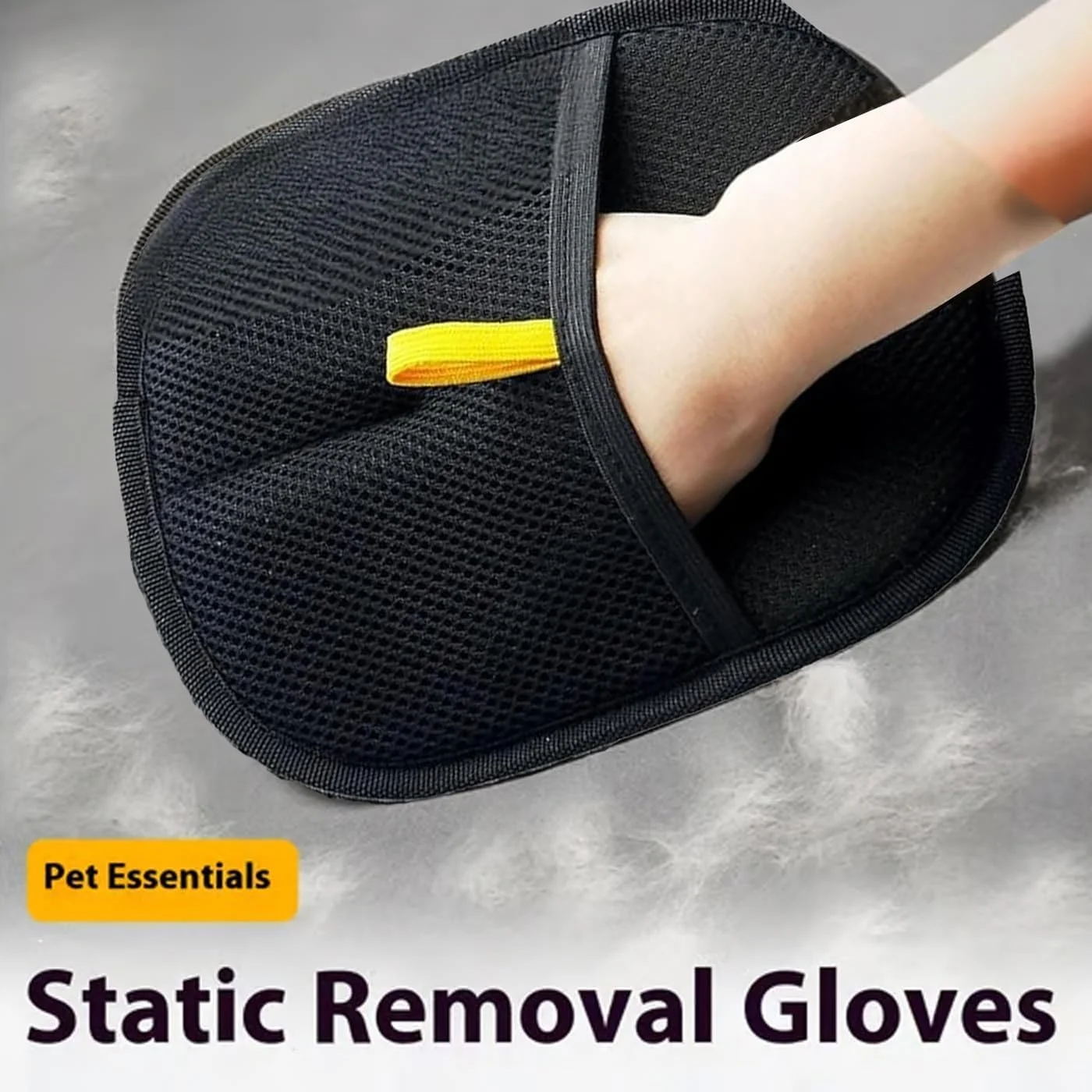 ابزار حذف موی حیوانات خانگی 4 عددی، دستکش های موبر حیوانات خانگی قابل استفاده مجدد، دستکش های نظافت حیوانات خانگی، موبر برای شستشو، ریزش مو و نظافت سگ و گربه