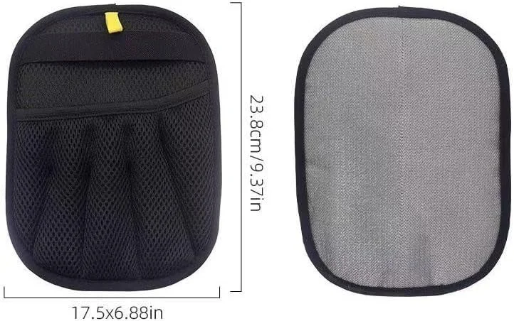 ابزار حذف موی حیوانات خانگی، دستکش حذف الکتریسیته ساکن برای مبل و مبلمان، طراحی مشبک مشکی