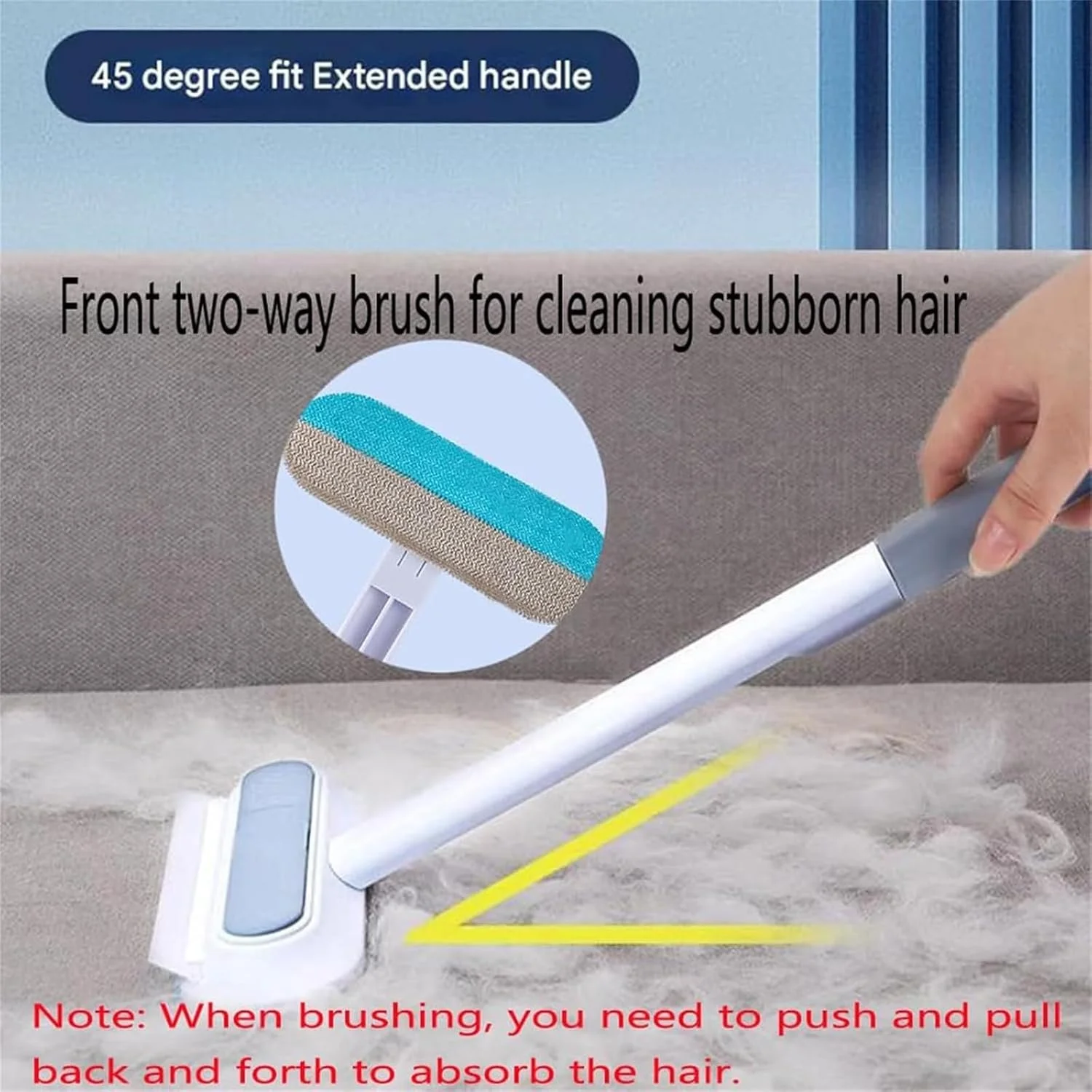 ابزار ۳ در ۱ حذف موی حیوانات خانگی، ابزار جدید ۲۰۲۵ برای حذف موی حیوانات، برس تمیز کننده صفحه نمایش، از بین برنده موی سگ و گربه برای ماشین، مبلمان، فرش، قابل شستشو و استفاده مجدد (۱ عدد)