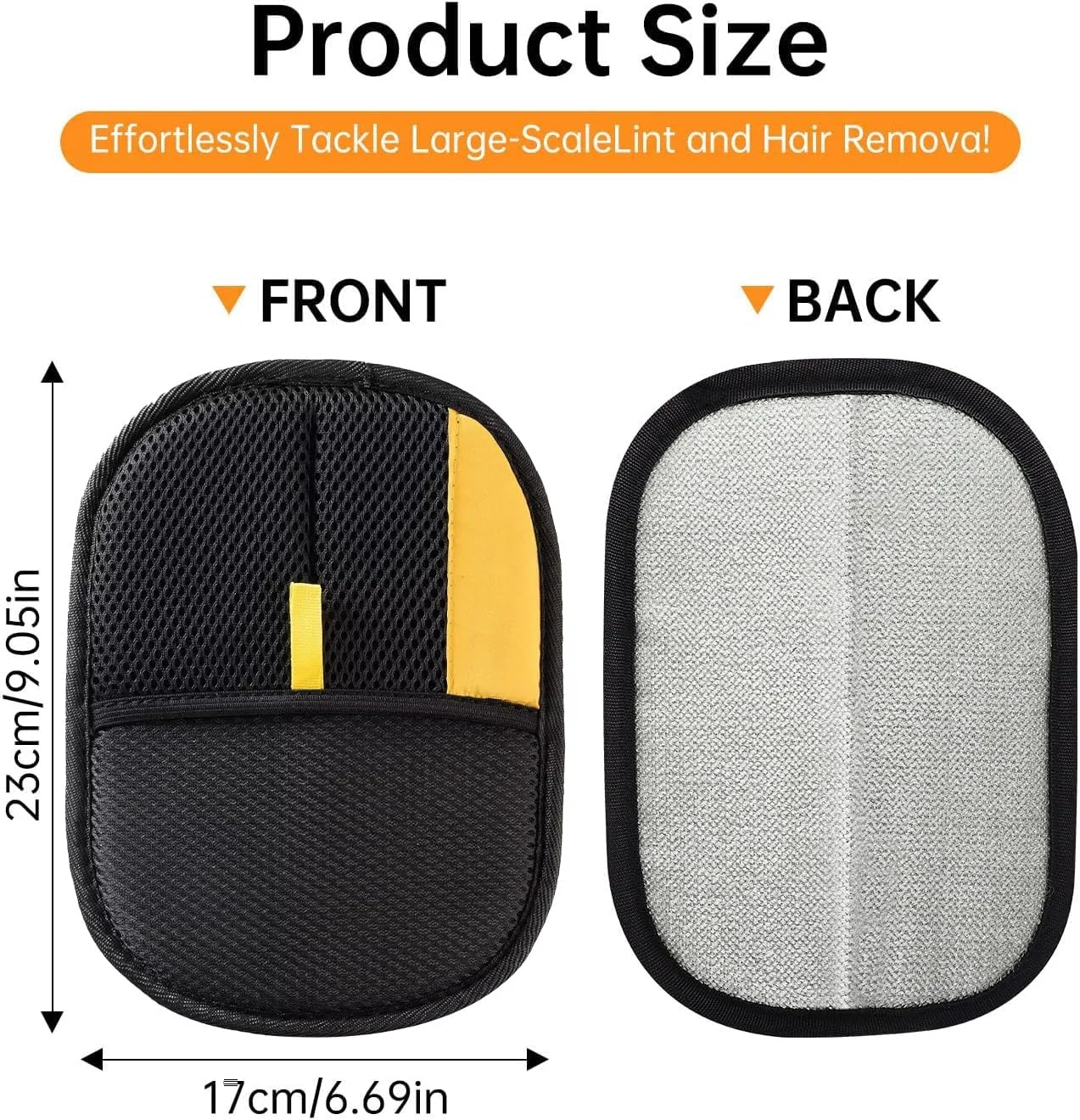 دستکش مو جمع کن حیوانات خانگی 4 عددی، دستکش های نظافت کارآمد ارتقا یافته برای موی حیوانات خانگی، دستکش های الکترواستاتیک موی حیوانات خانگی، ابزار حذف موی حیوانات خانگی برای لباس، مبل، فرش، صندلی ماشین