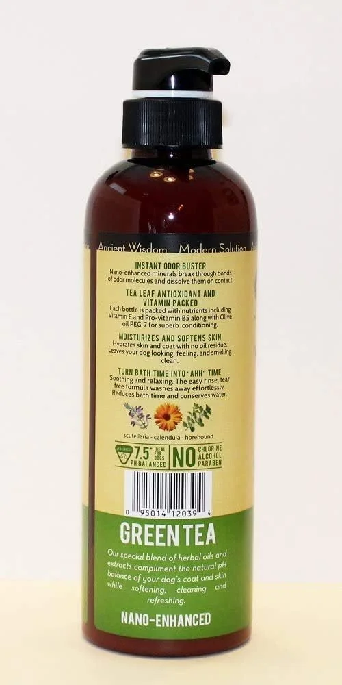 شامپو اسپا معدنی RELIQ با عصاره چای سبز برای سگ و گربه