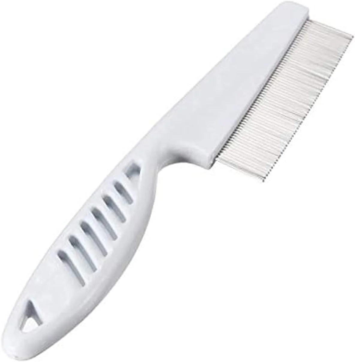 Flea Comb for Dogs Cats Rabbits Small Animals Stainless Steel Flea-Free Fur Rake with Slip-Proof Handle Flea Comb for Dogs Cats Rabbits Small Animals Stainless Steel Flea-Free Fur Rake with Slip-Proof Handle