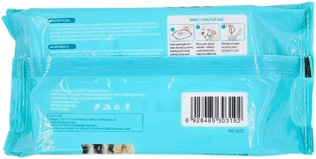 دستمال مرطوب حیوانات خانگی پوری با رایحه آب چشمه (80 عدد) - 16 * 18 سانتی متر دستمال مرطوب حیوانات خانگی پوری با رایحه آب چشمه (80 عدد) - 16 * 18 سانتی متر