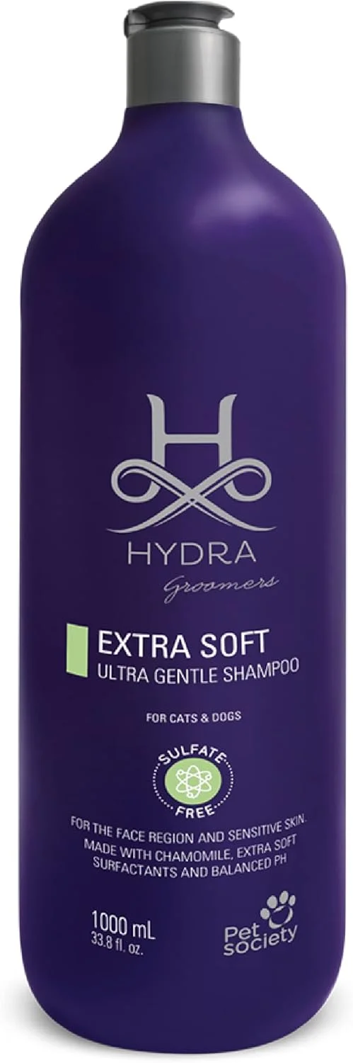 شامپو فوق العاده نرم صورت و بدن هیدرا پروفشنال، شامپو ضد حساسیت حیوانات خانگی، شامپو گربه و سگ برای پوست های حساس و انواع نژادها و پوشش های مو