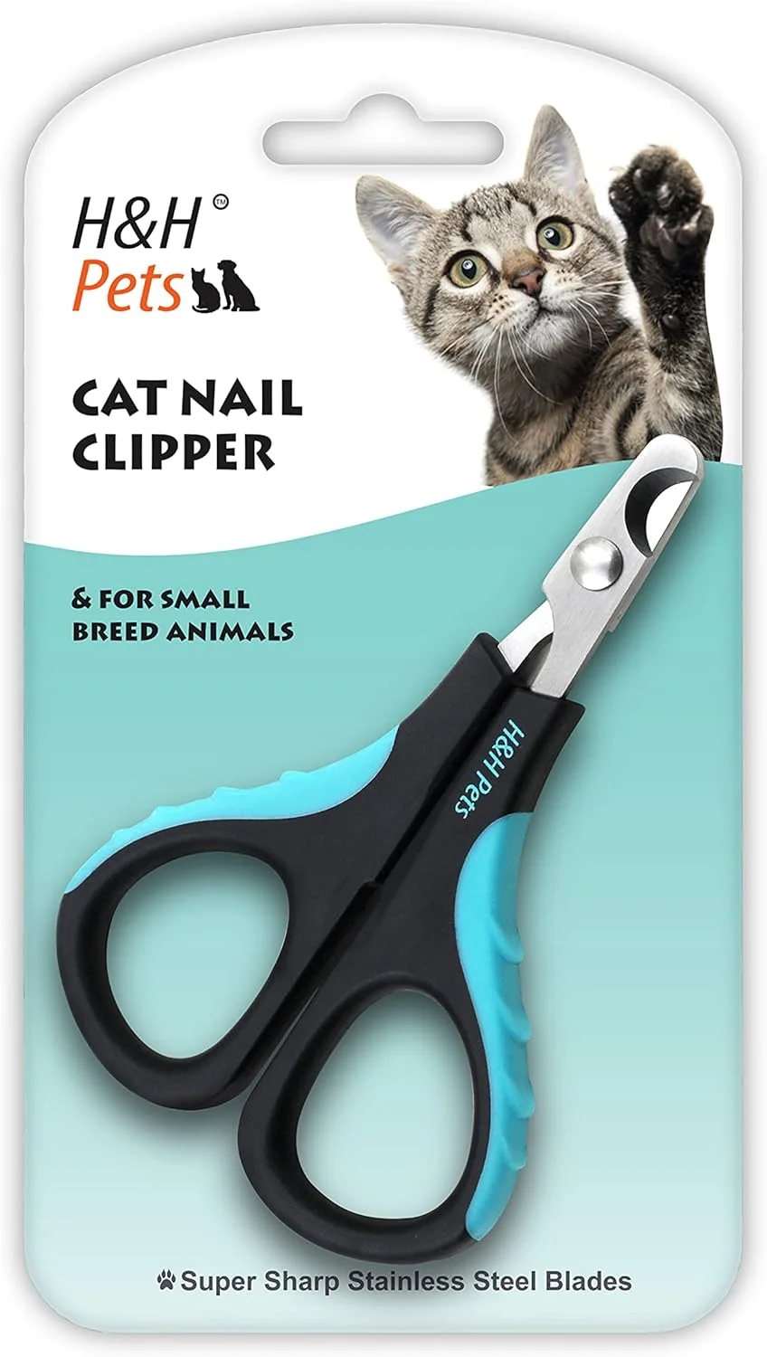ناخن گیر سگ و گربه H&H Pets، ناخن گیر حرفه ای برای نژادهای کوچک، ناخن گیر کوچک گربه، ابزار ضروری برای آراستگی