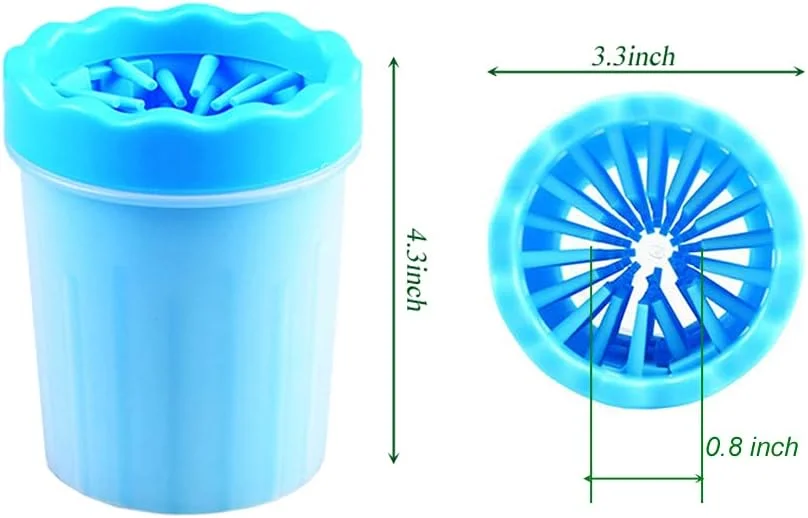 تمیز کننده قابل حمل پنجه سگ Maxbea، کوچک، آبی