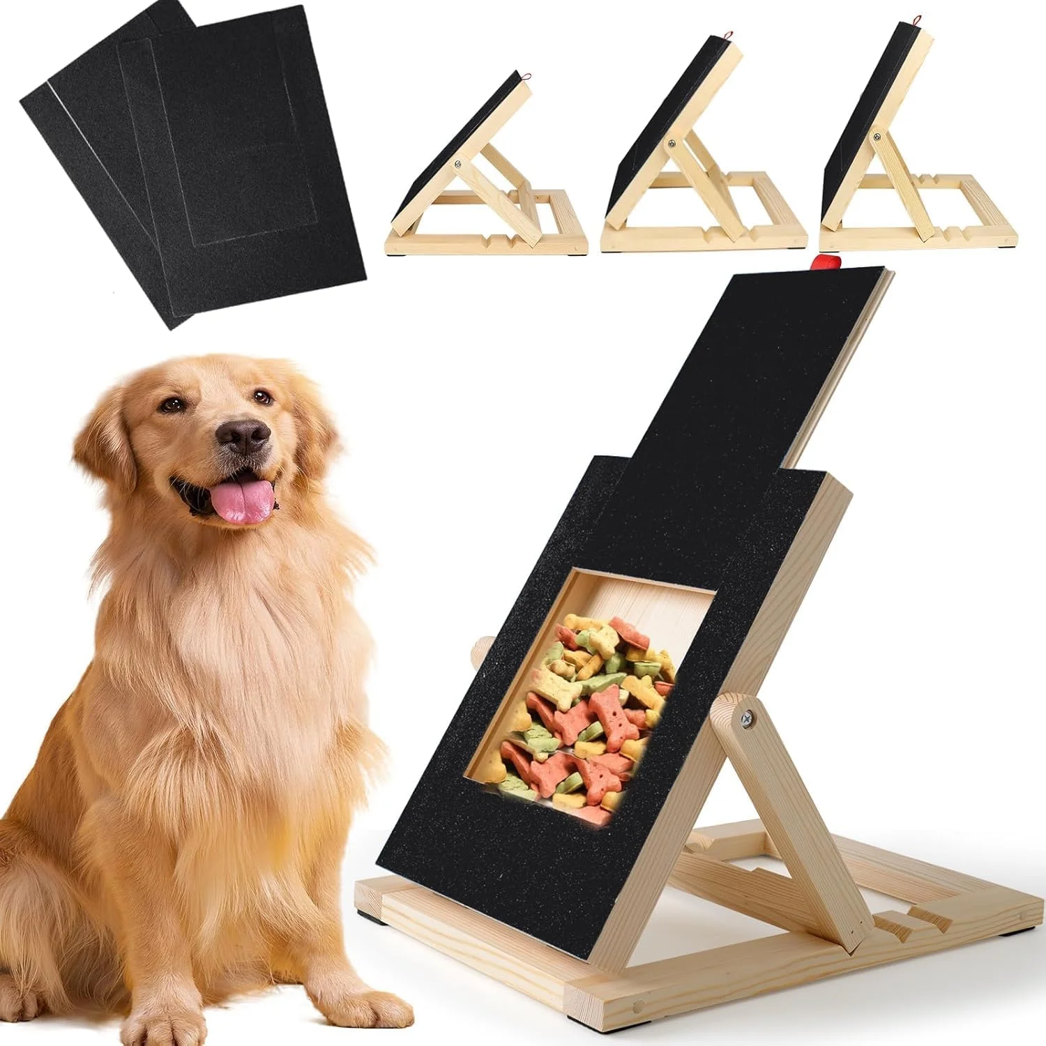 برد سوهان ناخن سگ LUCKY-D، پد سوهان ناخن بزرگ برای سگ ها به همراه کشوی تشویقی و 2 کاغذ سمباده اضافی، برد سوهان ناخن سگ برای سگ های کوچک و متوسط، توله سگ ها و سگ های حساس برد سوهان ناخن سگ LUCKY-D، پد سوهان ناخن بزرگ برای سگ ها به همراه کشوی تشویقی و 2 کاغذ سمباده اضافی، برد سوهان ناخن سگ برای سگ های کوچک و متوسط، توله سگ ها و سگ های حساس