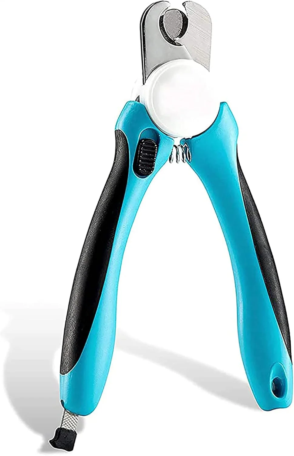 ناخن گیر سگ KASTWAVE با محافظ ایمنی برای جلوگیری از کوتاه کردن بیش از حد ناخن، ناخن گیر حرفه ای سگ، تیغه های بسیار تیز به همراه سوهان ناخن سگ، ناخن گیر پنجه سگ - دسته های محکم و ضد لغزش