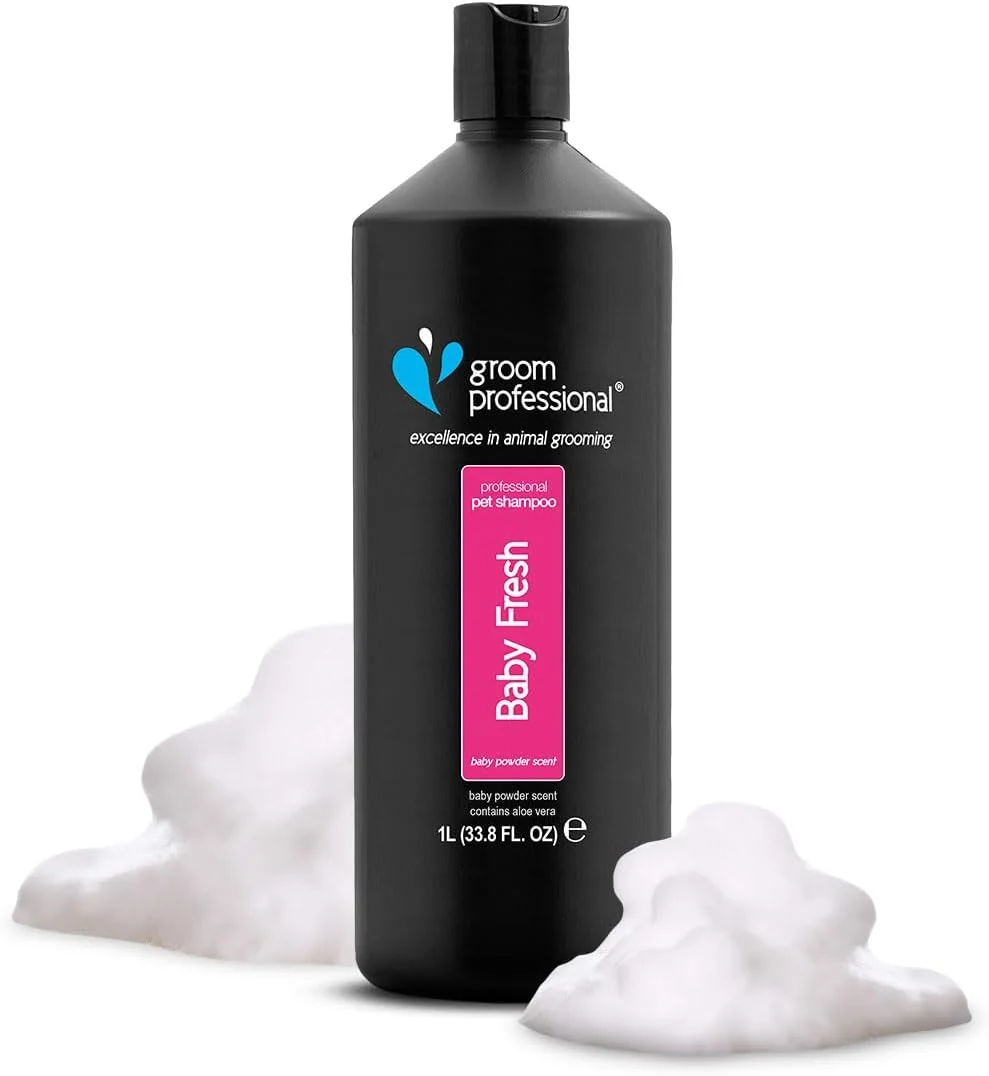 شامپو سگ گرووم پروفشنال مدل Baby Fresh حجم 1 لیتر