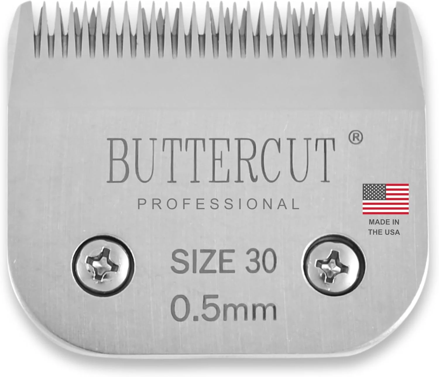 تیغه ماشین اصلاح سگ Geib Buttercut از جنس استیل ضد زنگ، سایز 30، طول برش 1/50 اینچ