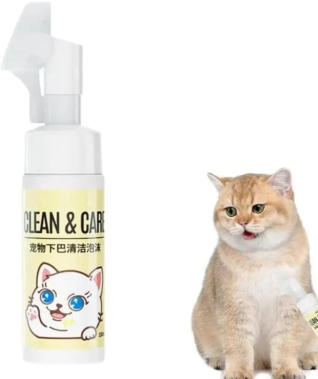 فوم خشک شویی حیوانات خانگی FDTY 150ml شامپو خشک بدون آب گربه برای حیوانات خانگی با سر برس ماساژ فوم تمیز کننده موی سگ
