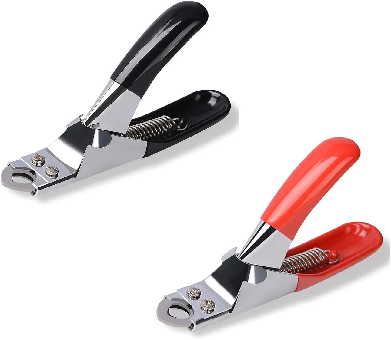 ناخن گیر سگ و گربه ELECDON، پیرایشگر حرفه ای ناخن حیوانات خانگی، تیغه تیز از جنس استیل ضد زنگ، ابزار پیرایش پنجه سگ برای حیوانات خانگی کوچک، متوسط و بزرگ، لوازم پیرایش حیوانات خانگی (2 عدد) ناخن گیر سگ و گربه ELECDON، پیرایشگر حرفه ای ناخن حیوانات خانگی، تیغه تیز از جنس استیل ضد زنگ، ابزار پیرایش پنجه سگ برای حیوانات خانگی کوچک، متوسط و بزرگ، لوازم پیرایش حیوانات خانگی (2 عدد)