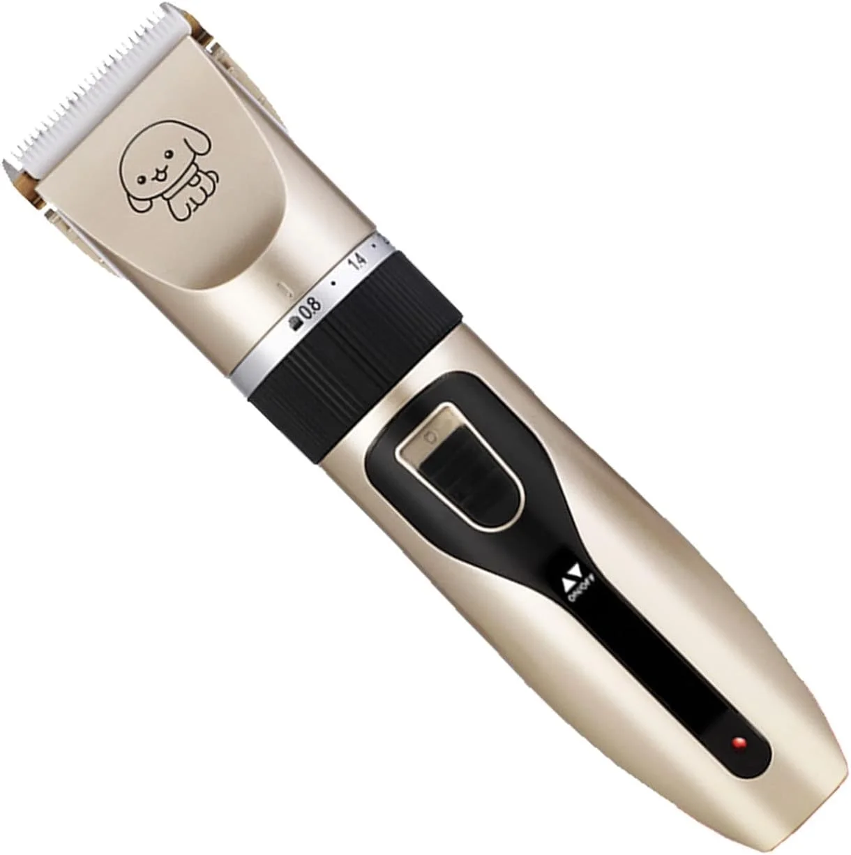ماشین اصلاح موی سگ Tnfeeon، ماشین اصلاح برقی قابل شارژ گربه با تیغه های سرامیکی، ابزار اصلاح کم صدا برای همه حیوانات خانگی، ایده آل برای استفاده خانگی و حرفه ای