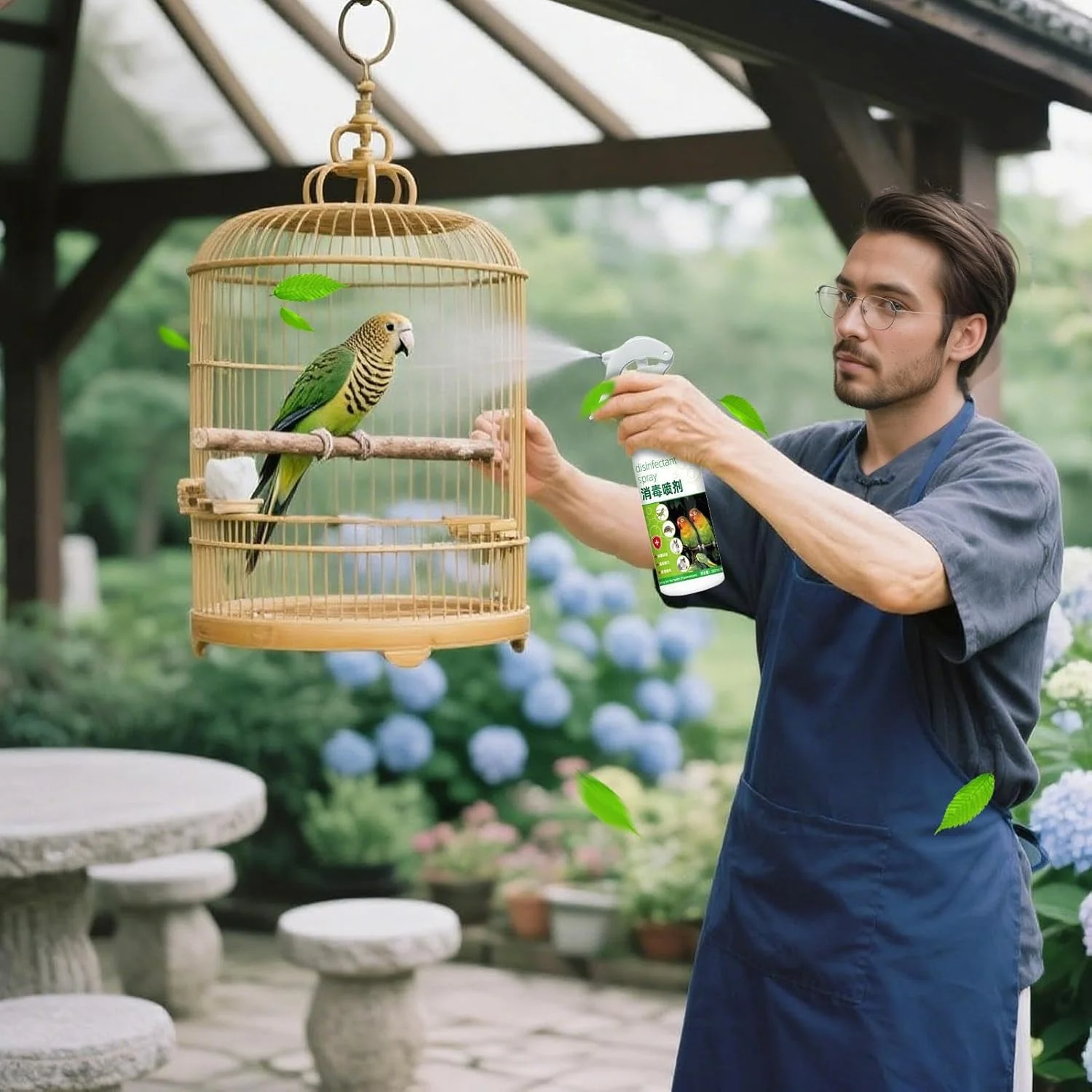 اسپری خوشبو کننده حیوانات خانگی | اسپری طراوت بخش 200 میلی لیتری برای نشیمنگاه طوطی | اسپری طراوت بخش طبیعی برای از بین بردن بوی ادرار قفس، ظرف غذای کف، نشیمنگاه طوطی عروس هلندی، توله سگ، بچه گربه، خانه و فرش اسپری خوشبو کننده حیوانات خانگی | اسپری طراوت بخش 200 میلی لیتری برای نشیمنگاه طوطی | اسپری طراوت بخش طبیعی برای از بین بردن بوی ادرار قفس، ظرف غذای کف، نشیمنگاه طوطی عروس هلندی، توله سگ، بچه گربه، خانه و فرش