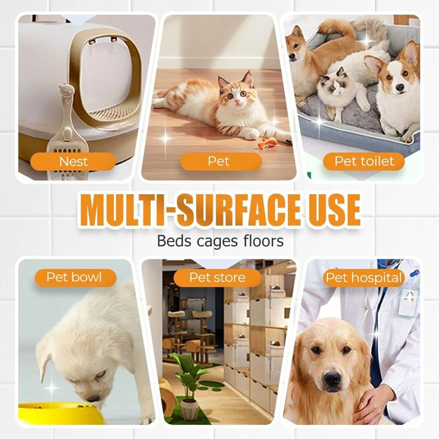 خوشبو کننده حیوانات خانگی، 200 میلی لیتر از بین برنده بوی قفس | اسپری با طراوت طبیعی برای از بین بردن بوی ادرار قفس، طوطی کاکتیل، نشیمنگاه، توله سگ، بچه گربه، خانه، فرش خوشبو کننده حیوانات خانگی، 200 میلی لیتر از بین برنده بوی قفس | اسپری با طراوت طبیعی برای از بین بردن بوی ادرار قفس، طوطی کاکتیل، نشیمنگاه، توله سگ، بچه گربه، خانه، فرش