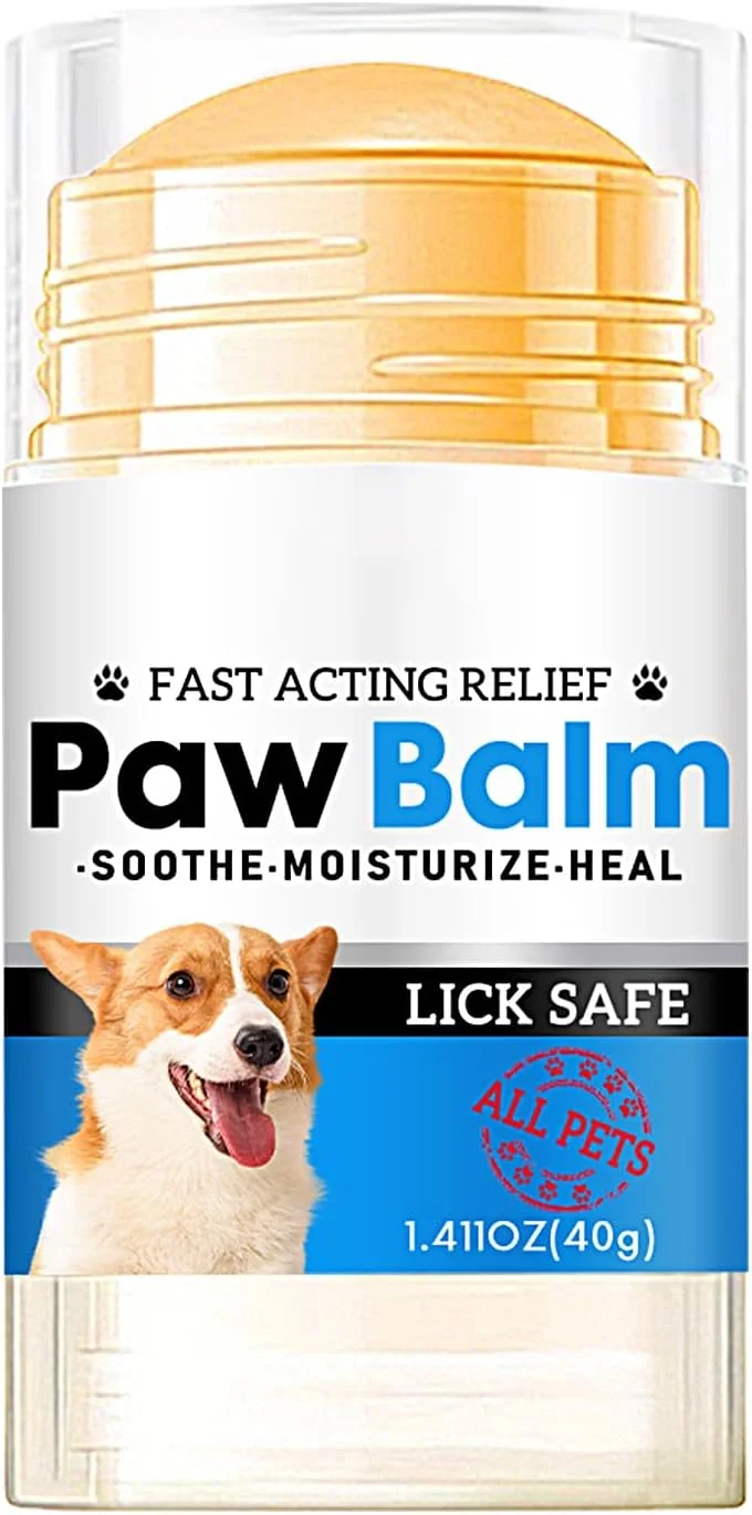 بالم پنجه سگ برای پنجه های خشک، بالم طبیعی 40 گرمی برای همه نژادها - کره بینی موم گربه - برای مراقبت در تمام طول سال از همه نژادها جلوگیری از ترک خوردگی خشکی برف یخ نمک آسفالت داغ زمین های ناهموار زمستان بالم پنجه سگ برای پنجه های خشک، بالم طبیعی 40 گرمی برای همه نژادها - کره بینی موم گربه - برای مراقبت در تمام طول سال از همه نژادها جلوگیری از ترک خوردگی خشکی برف یخ نمک آسفالت داغ زمین های ناهموار زمستان