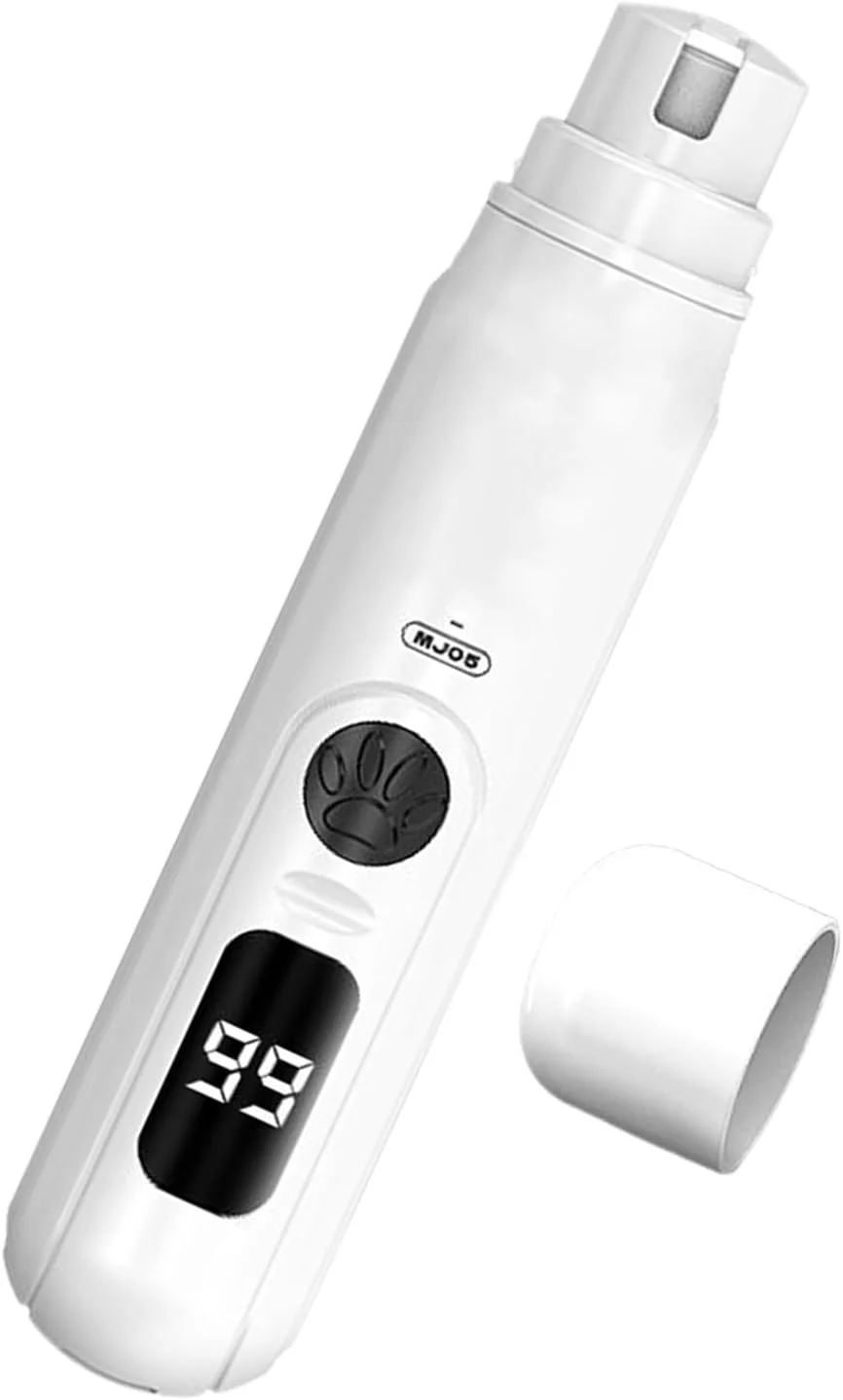 سوهان ناخن سگ - سوهان ناخن گیر سگ | ابزار اصلاح ناخن شارژی حیوانات خانگی، دارای 3 سرعت، مناسب برای اصلاح ناخن در خانه و مسافرت، مناسب برای گربه، بچه گربه، توله سگ، حیوانات کوچک، متوسط و بزرگ