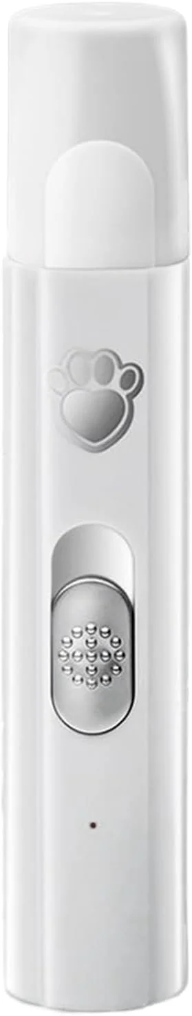 سوهان ناخن سگ، تریمر پنجه توله سگ قابل شارژ USB - دستگاه سنگ زنی ناخن حیوانات خانگی برقی ارگونومیک با باتری 500 میلی آمپر ساعتی برای بچه گربه و توله سگ کوچک و متوسط