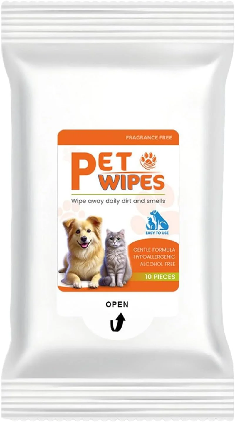 محلول پاک کننده لکه اشک سگ | پاک کننده ملایم چشم سگ - لوازم بهداشتی حیوانات خانگی برای نظافت توله سگ و بچه گربه، شستشو، تمیز کردن پنجه، حمام، بهداشت، دامپزشکی، داخل و خارج از خانه