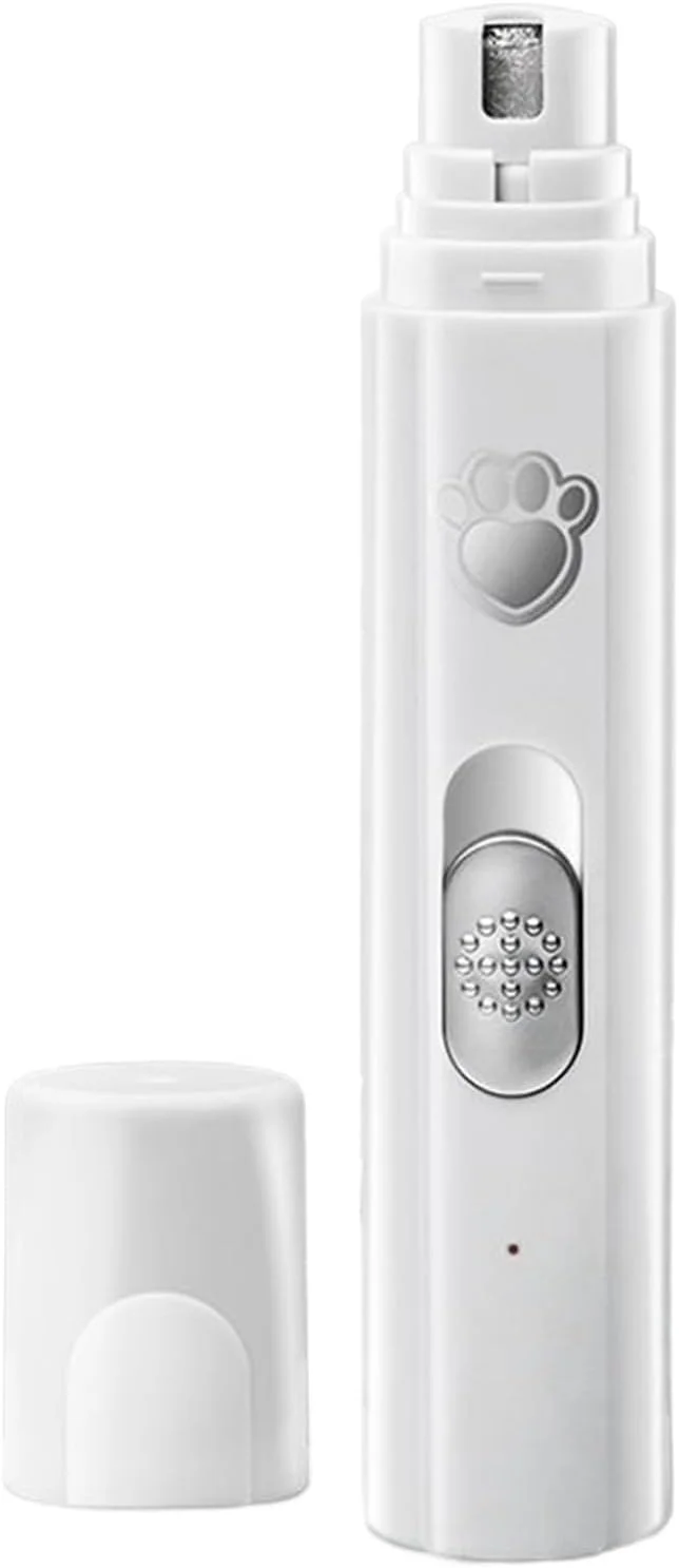 سوهان برقی ناخن سگ | سوهان ناخن بی صدای پنجه توله سگ، دستگاه سنگ زنی برقی ارگونومیک حیوانات خانگی با باتری 500 میلی آمپر ساعتی برای بچه گربه و توله سگ کوچک متوسط سوهان برقی ناخن سگ | سوهان ناخن بی صدای پنجه توله سگ، دستگاه سنگ زنی برقی ارگونومیک حیوانات خانگی با باتری 500 میلی آمپر ساعتی برای بچه گربه و توله سگ کوچک متوسط