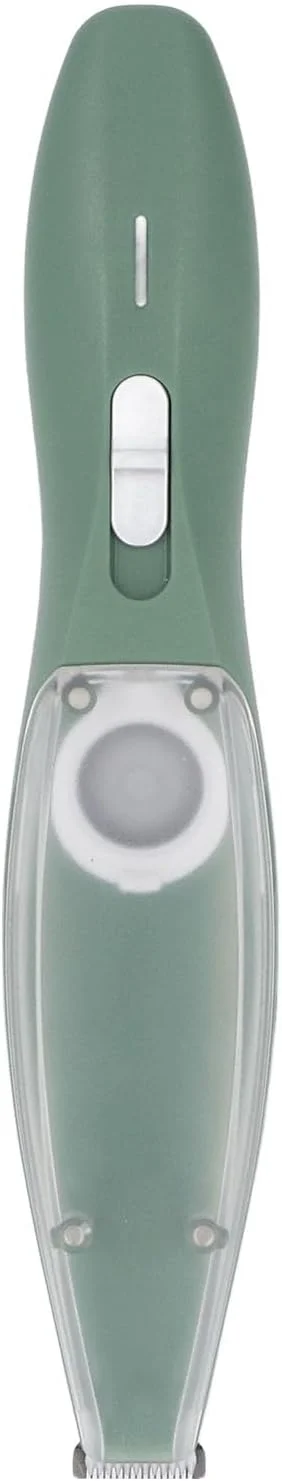 ماشین اصلاح حیوانات خانگی GLOGLOW، کم صدا، استیل ضد زنگ، مکش قوی، ماشین اصلاح کوچک سگ باتری 600 میلی آمپر ساعتی برای گربه و توله سگ (سبز)